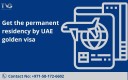 Get the permanent residency by UAE golden visa - Call 971 56