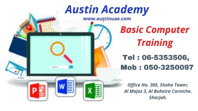 Basic Computer Training in Sharjah with Best Discount 0503250097