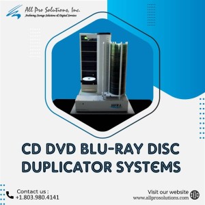 Why Should You Use a CD DVD Blu-ray Duplicator System?