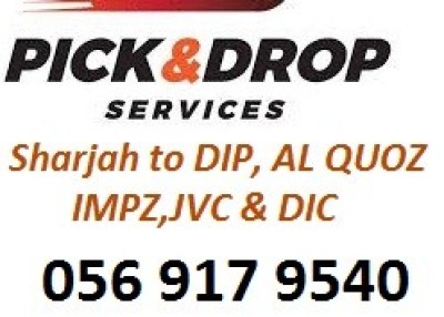 Sharjah to Al quoz DIP DIC