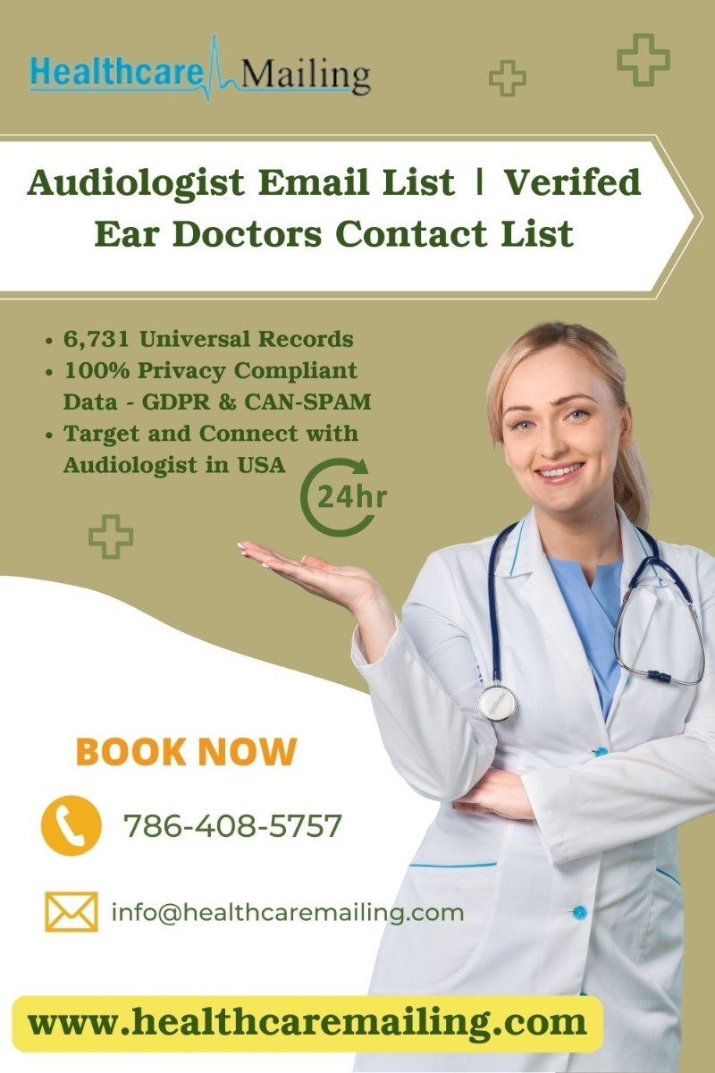 Is it worth buying an Audiologist Email List online?