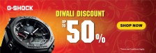 CASIO Diwali Sale - Upto 50% Off on Selected Watches