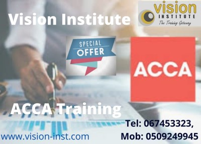 ACCA Training At Vision Institute Ajman call 0509249945