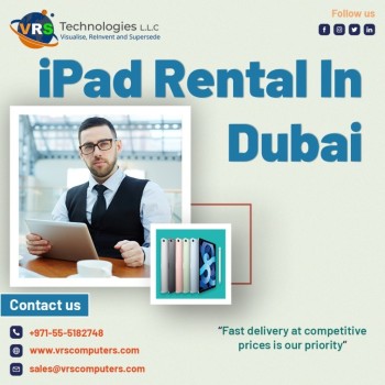 Lease iPad Pro for Trade Shows in UAE
