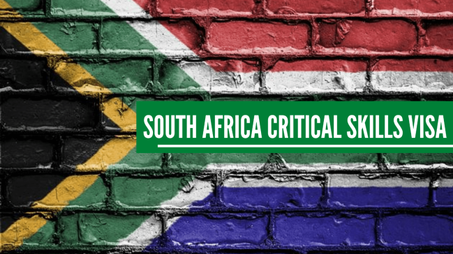 Get Assistance for South Africa Critical Skills Visa