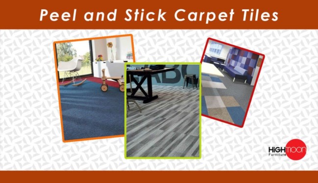 Highmoon Furniture offers Peel and Stick Carpet Tiles in Abu Dhabi