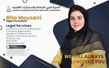 Dubai Best Lawyer - Bita Mousavi, Legal Consultant, Legal Advisor.