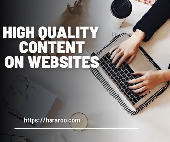 The significance of High-quality content on websites 