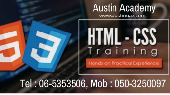 HTML Training in Sharjah with Best Offer call 0503250097