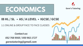 AS-A level Economics tutors-lessons-classes Dubai