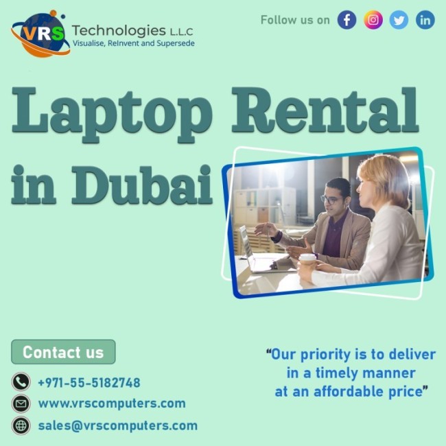 Hire Laptops for Business Meetings in UAE