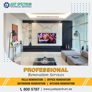 Professional Renovation Services Dubai - Just Spectrum