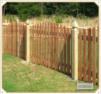 Wooden Fence in Dubai | Picket Fence in UAE | Garden Fence Abu Dhabi