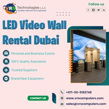 LED Wall Rentals for Exhibition Across the UAE