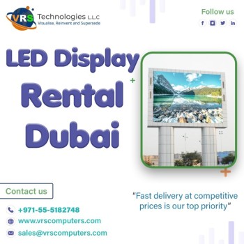 Lease LED Screens for Corporate Meetings in UAE