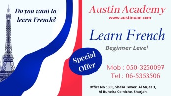 French Language Classes in Sharjah with Best Offer Call 0503250097