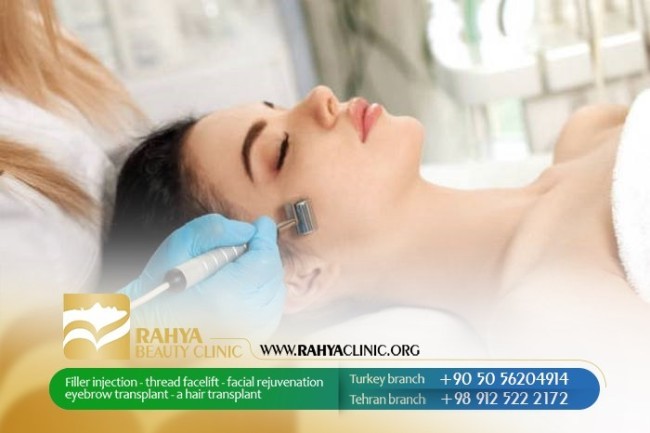 Botox injection   In the beauty clinic