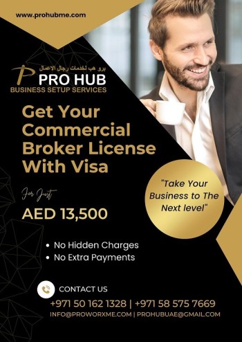 GET YOUR COMMERCIAL BROKER LICENSE WITH VISA 