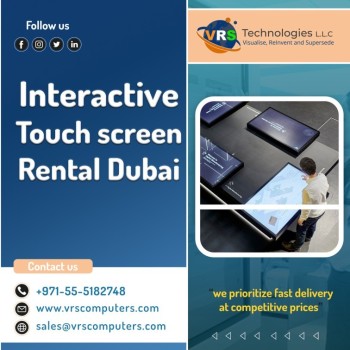 Lease Touch Screen Rentals for Events in UAE