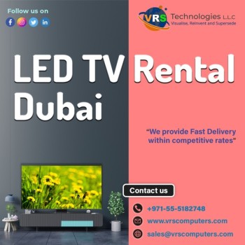 Hire LED TV Rentals for Trade Shows in UAE