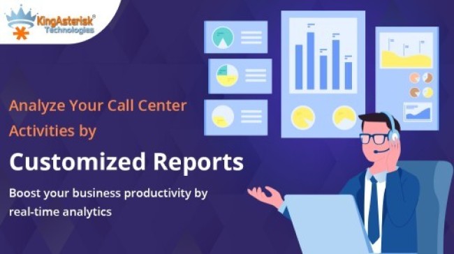 Customized reports for analyze call-center activities