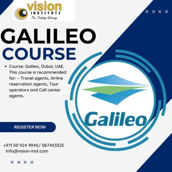 Galileo Training at Vision Institute. Call 0509249945