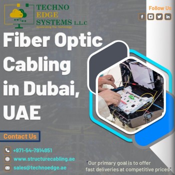 Fiber Optic Cabling Services in Dubai