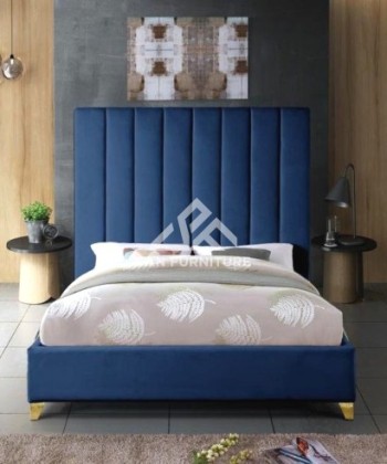Vertical Tufted Upholstered Bed | SAN Furniture