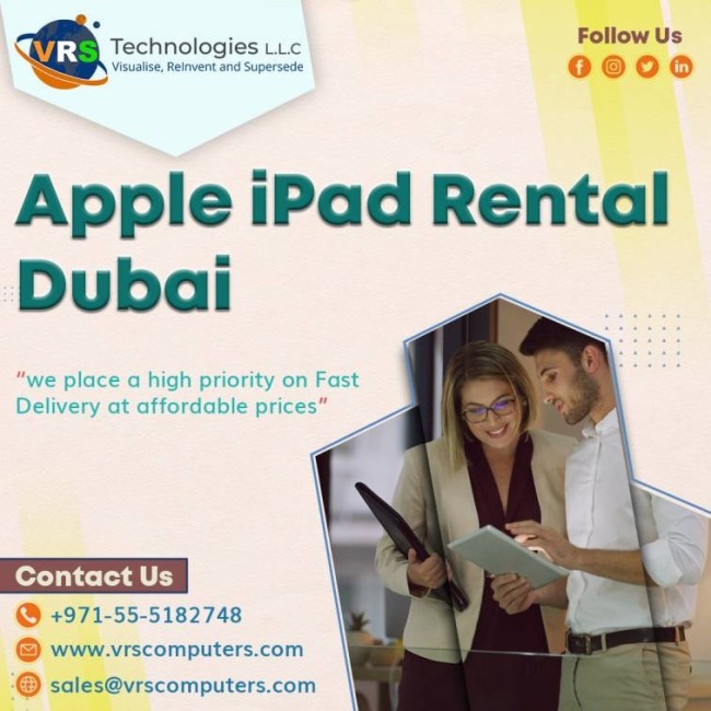 Short Term iPad Rentals for Events Across the UAE