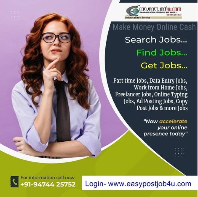 Universal Info Service is providing Real Online Jobs Worldwide.   
