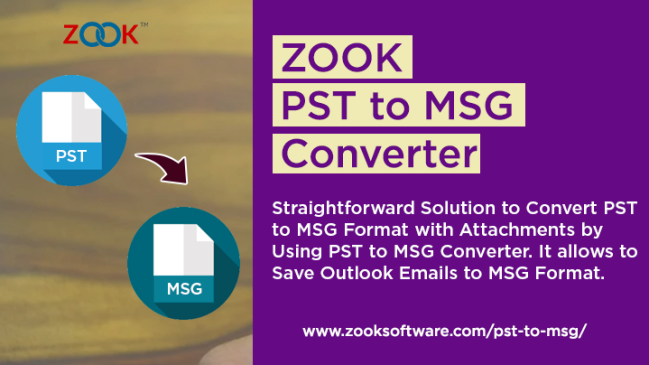 PST to MSG Converter to Export Outlook PST Emails to MSG Format