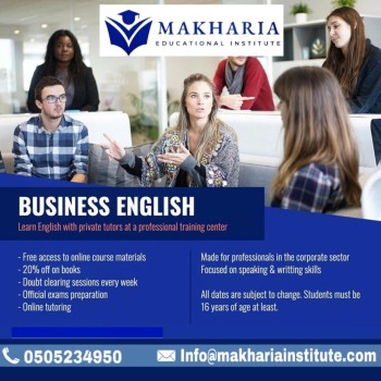 BUSINESS ENGLISH Class at Makharia Institute Call - 0568723609