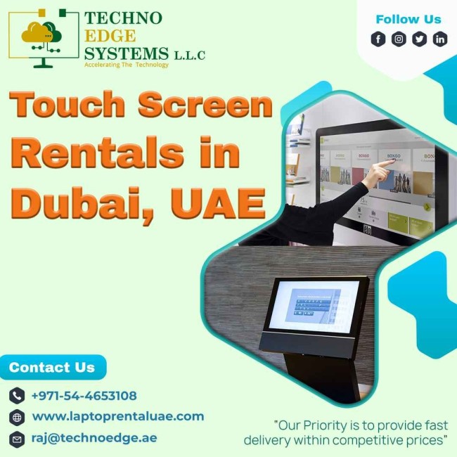 Reasons to choose Interactive Touch Screen Rental Dubai
