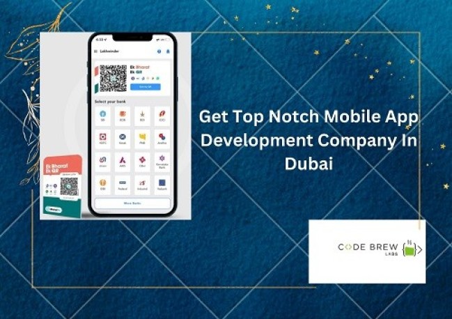 Get Top Notch Mobile App Development Company