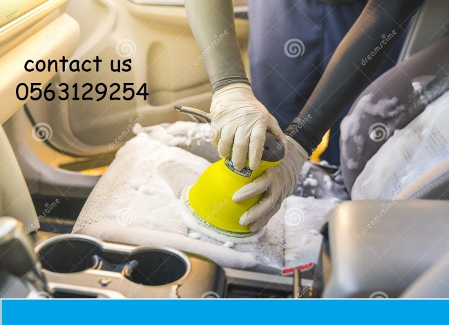 Car seats car interior  cleaning services  Sharjah 0563129254