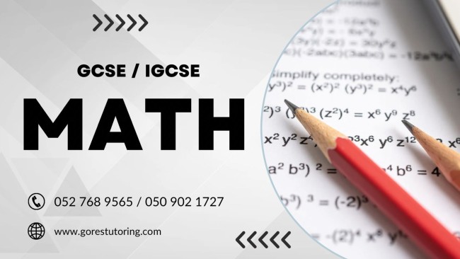 Private Math teacher gcse – igcse tuitions Dubai