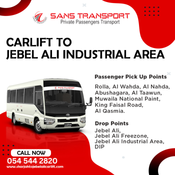 Sharjah to Jebel ali carlift,