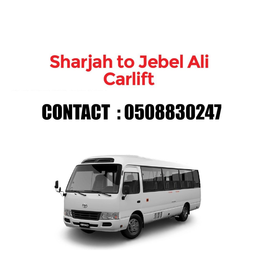 Sharjah to Jebel Ali Carlift Services -Daily office carlift