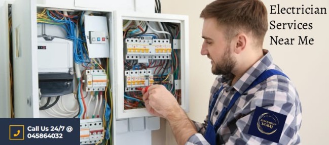 Get the professional electrical services from Handyman in Dubai