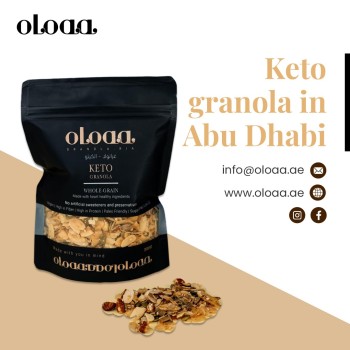 Keto granola in Abu Dhabi | Oloaa