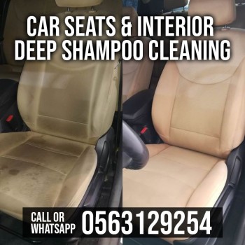 Car seats  cleaning  Dubai al nahda 0563129254