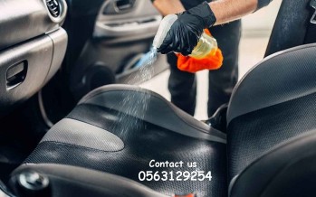 Car seats  cleaning Dubai silicon oasis 0563129254