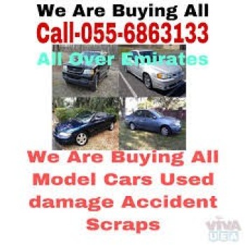 055 6863133- WE BUY USED OLD SCRAP JUNKS CARS 
