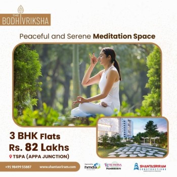 New apartments for sale in TSPA Appa junction | Shantasriram Constructions