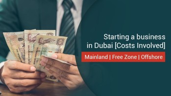 Setting up a business in Dubai cost