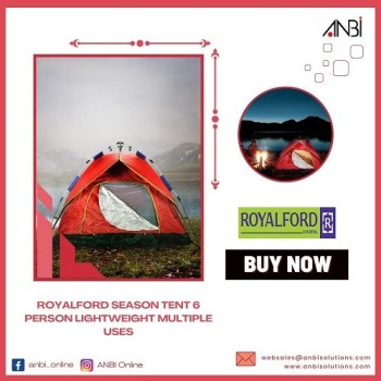 ROYALFORD Season Tent 6 Person Lightweight Multiple Uses RF10297
