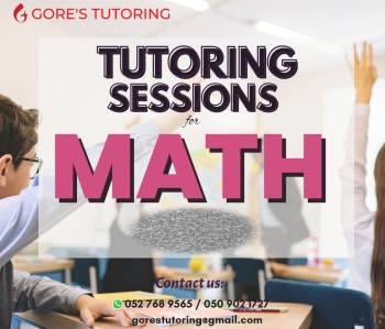 private math science lessons face to face / online in dubai 