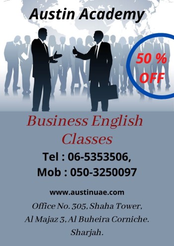 Business English Classes in Sharjah with Amazing offer call 0503250097