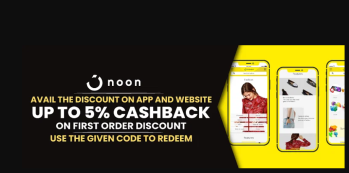 Cashback on Noon Express Orders on Selected Products