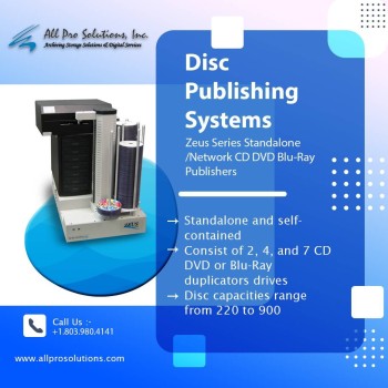 What are the benefits or what is the work of disc publishing systems